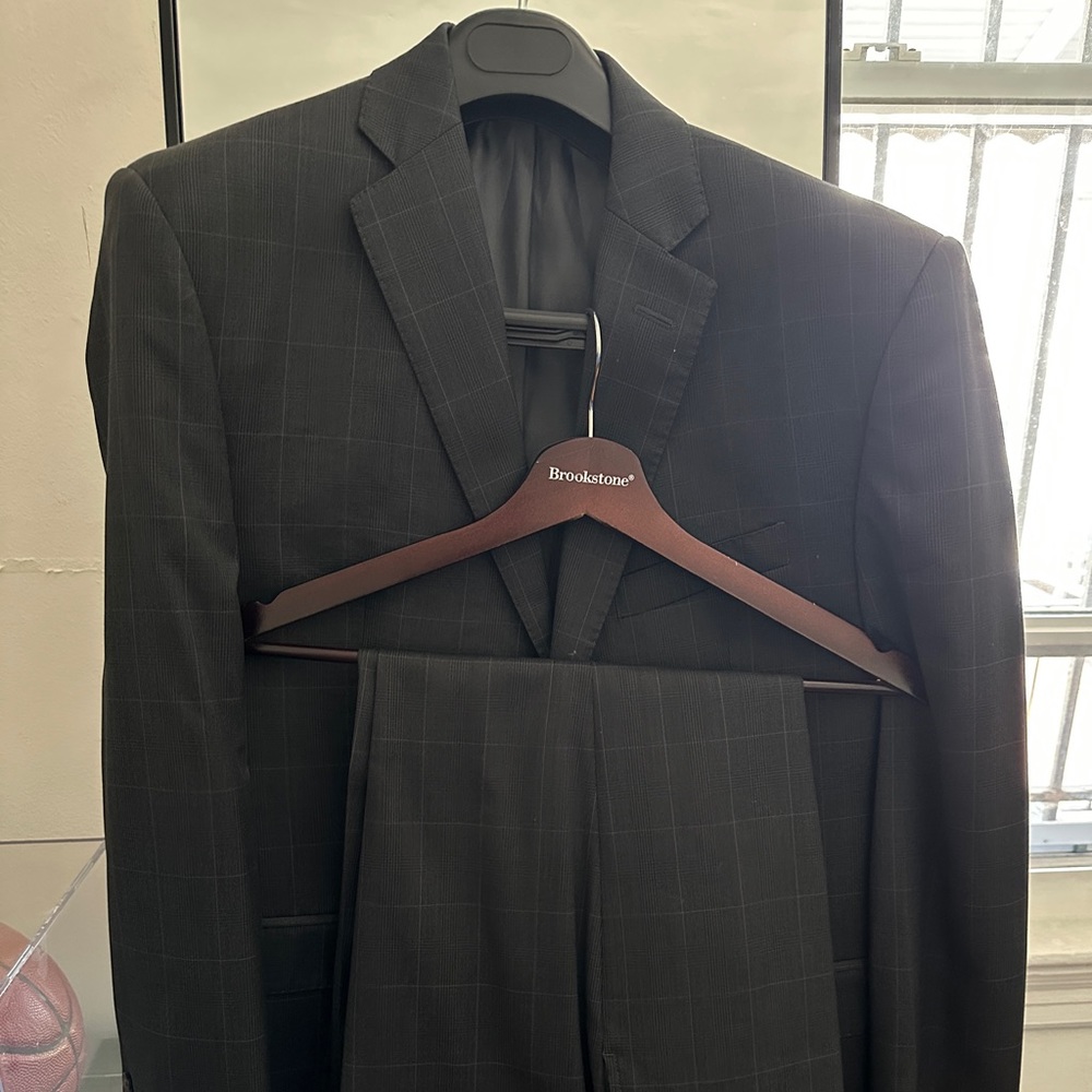 Calvin Klein grey suit
